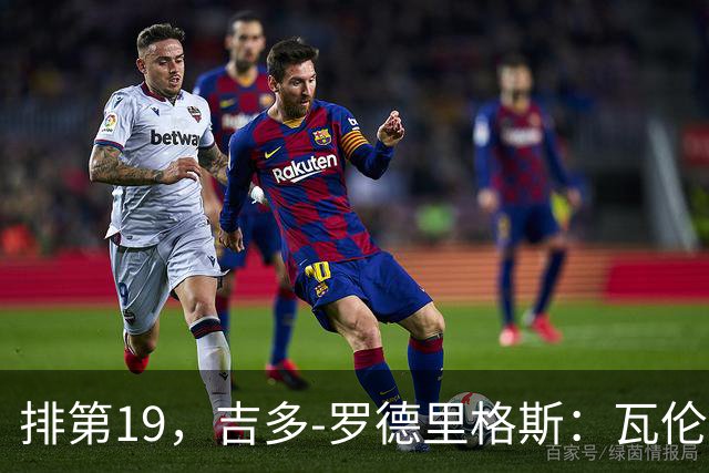 排第19，吉多-罗德里格斯：瓦伦西亚要闭上嘴，好好训练拿分